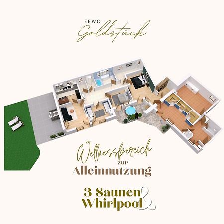 Fewo Goldstueck Mit Privatem Spa Und Whirlpool Grafenau  Εξωτερικό φωτογραφία